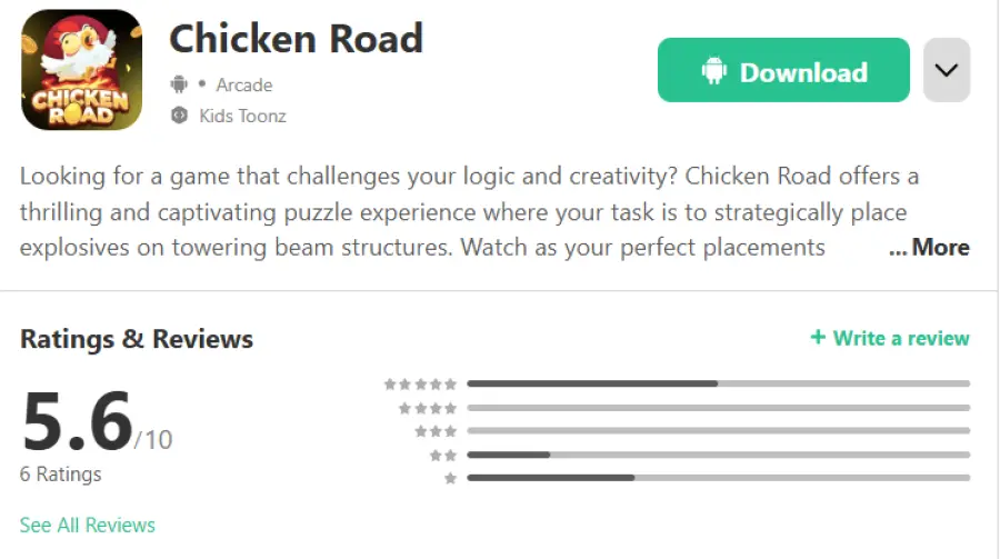 Chicken road game apk